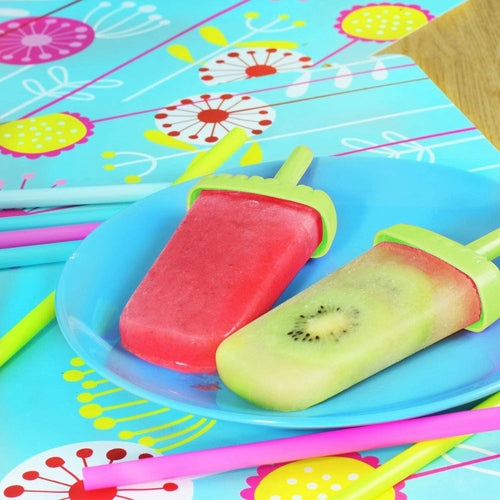 6Pcs Popsicle Molds Reusable Ice Cream DIY Ice Pop Maker Ice Bar Maker
